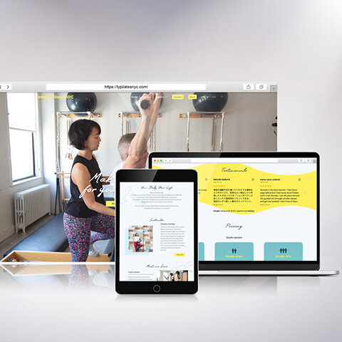 typilates website image
